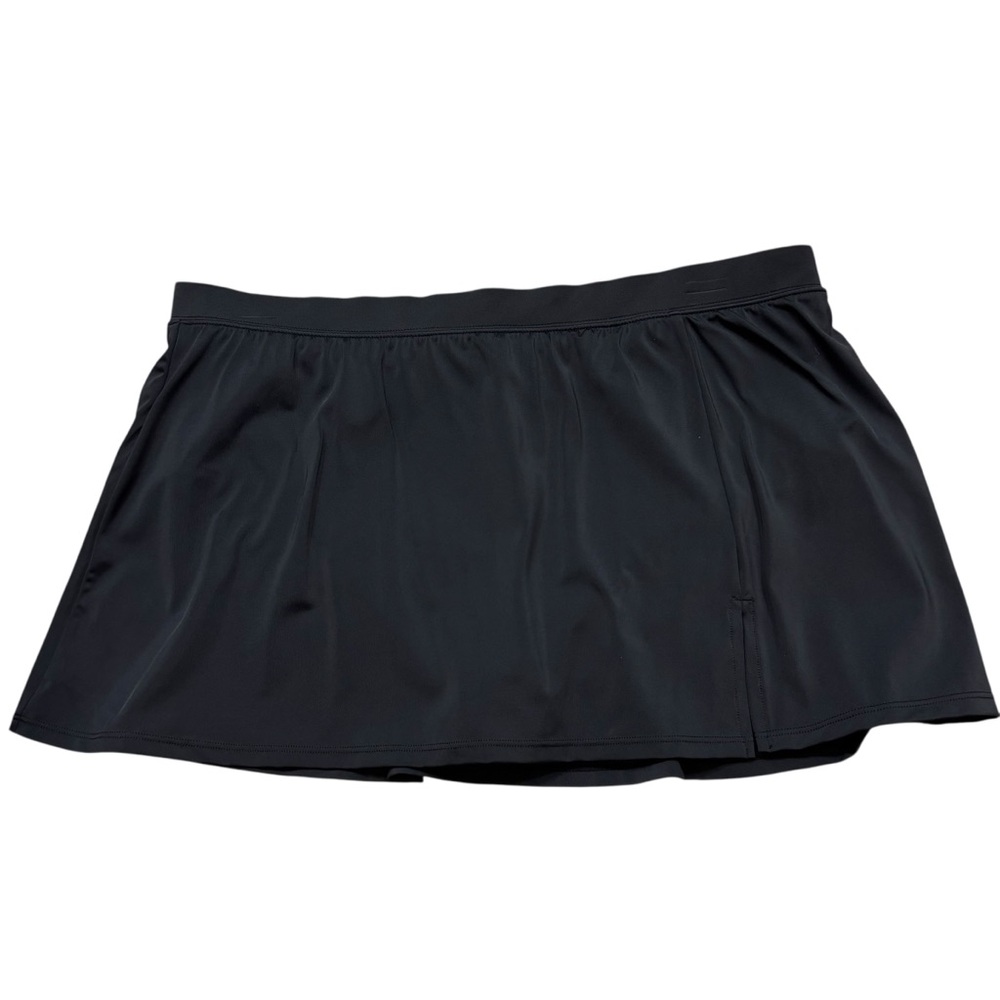 Brand new without Tags Bal‎ Harbour Swim Black Swim Skirt Size 1X